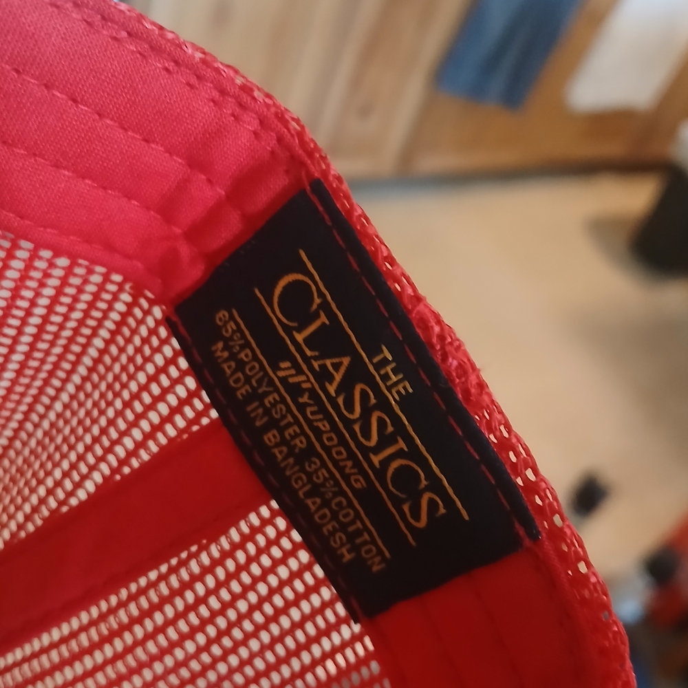 Red Snapback Hat - Picture 4 of 4
